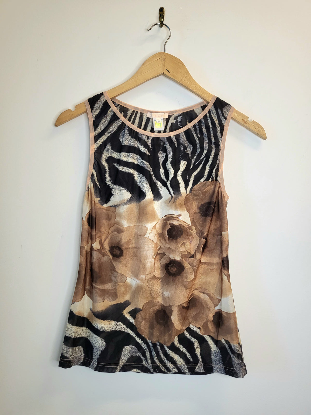 Roberto Cavalli Fitted Mesh Top