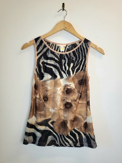 Roberto Cavalli Fitted Mesh Top