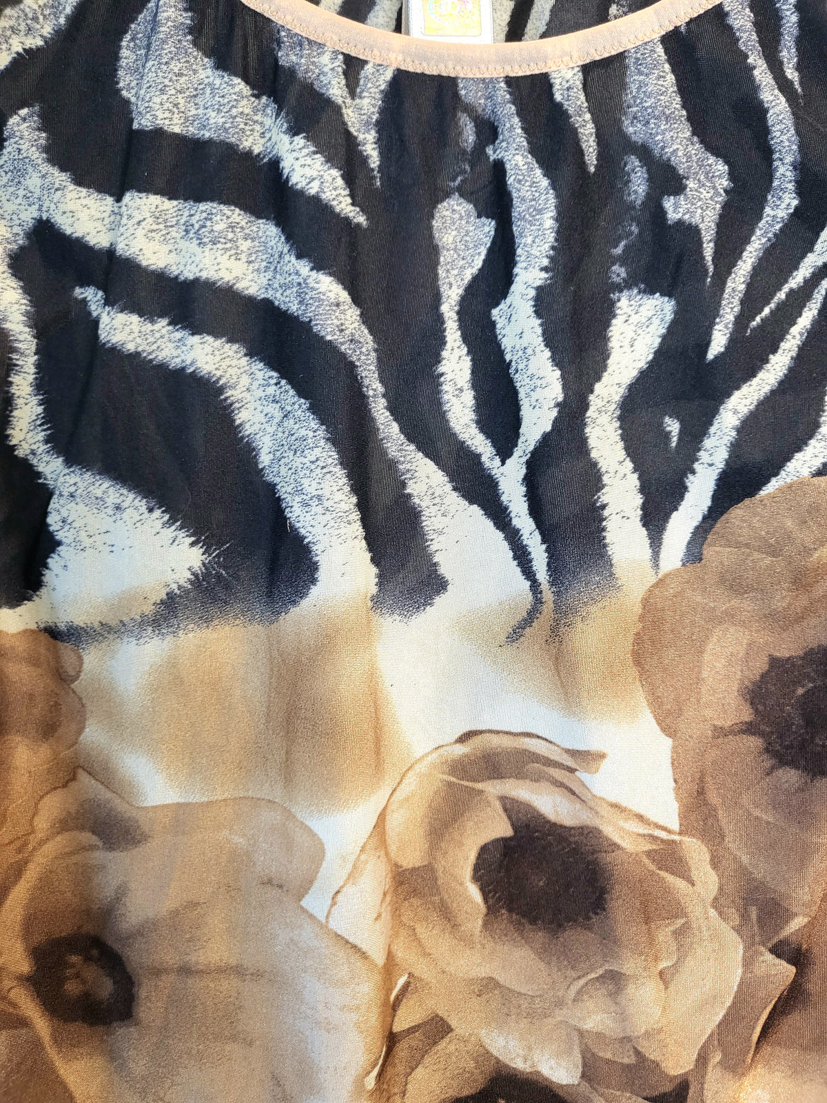 Roberto Cavalli Fitted Mesh Top
