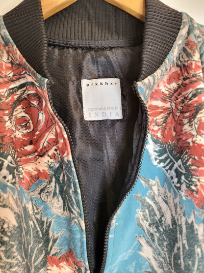 PRKHR Velour Bomber Jacket