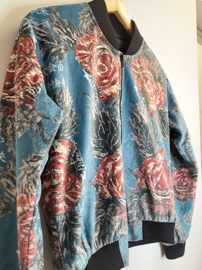 PRKHR Velour Bomber Jacket