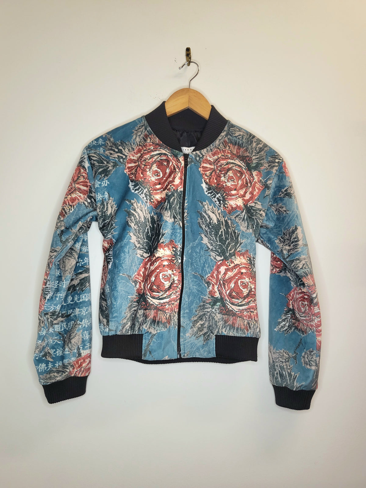 PRKHR Velour Bomber Jacket