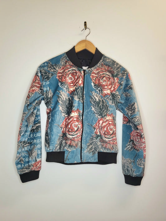 PRKHR Velour Bomber Jacket