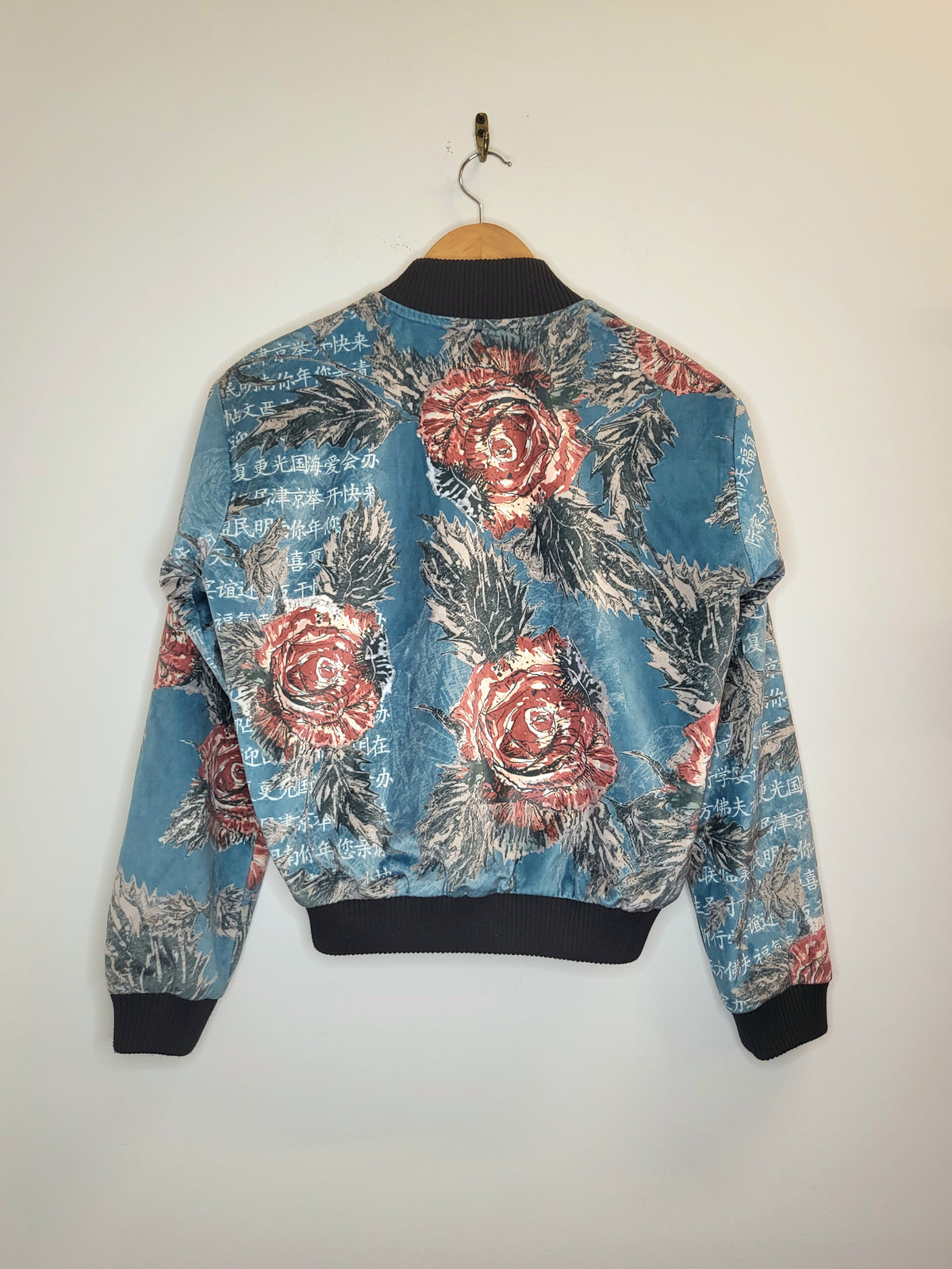 PRKHR Velour Bomber Jacket