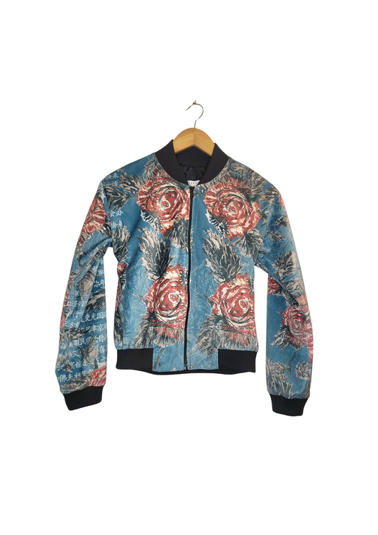 PRKHR Velour Bomber Jacket