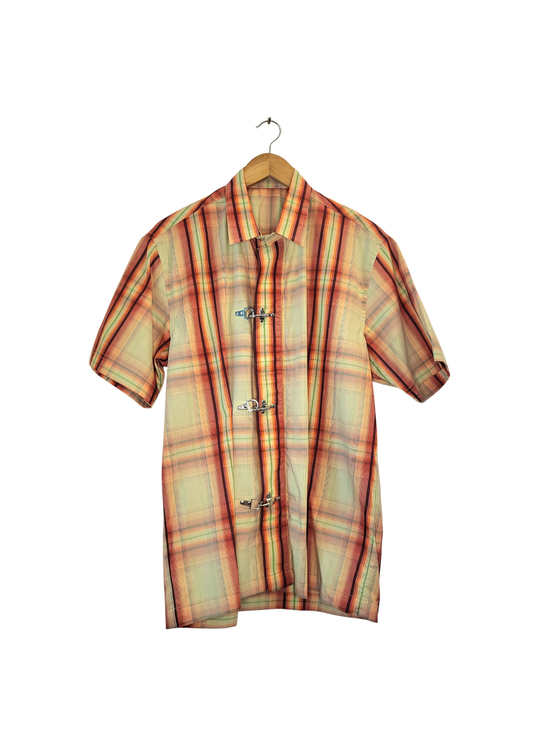Half Sleeve Flannel Shirt