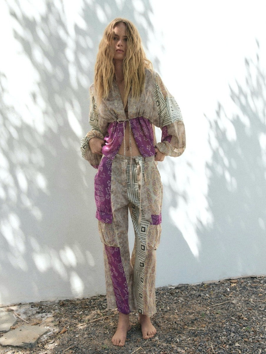 Zara Patchwork Boho Co-ord Set