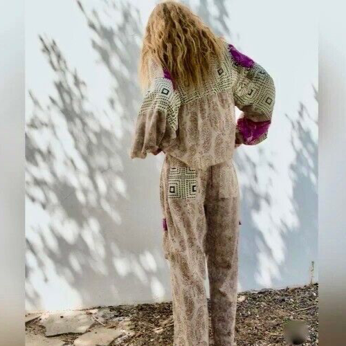Zara Patchwork Boho Co-ord Set