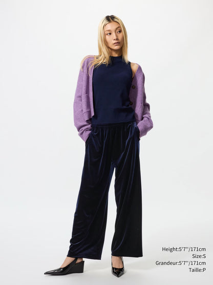 UNIQLO Soft Velour Easy Pants