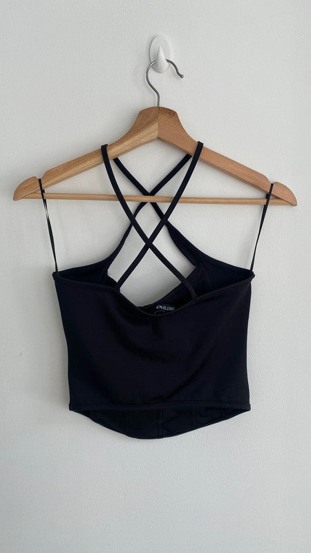 Bershka Strappy  Black Corset