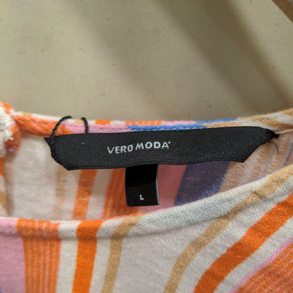 Vero Moda Multicolored Striped Dresses