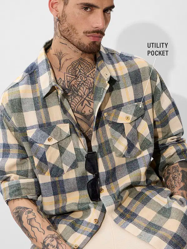 Plaid Utility Shirt