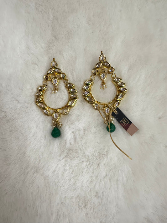 Jodha Kundan Earrings