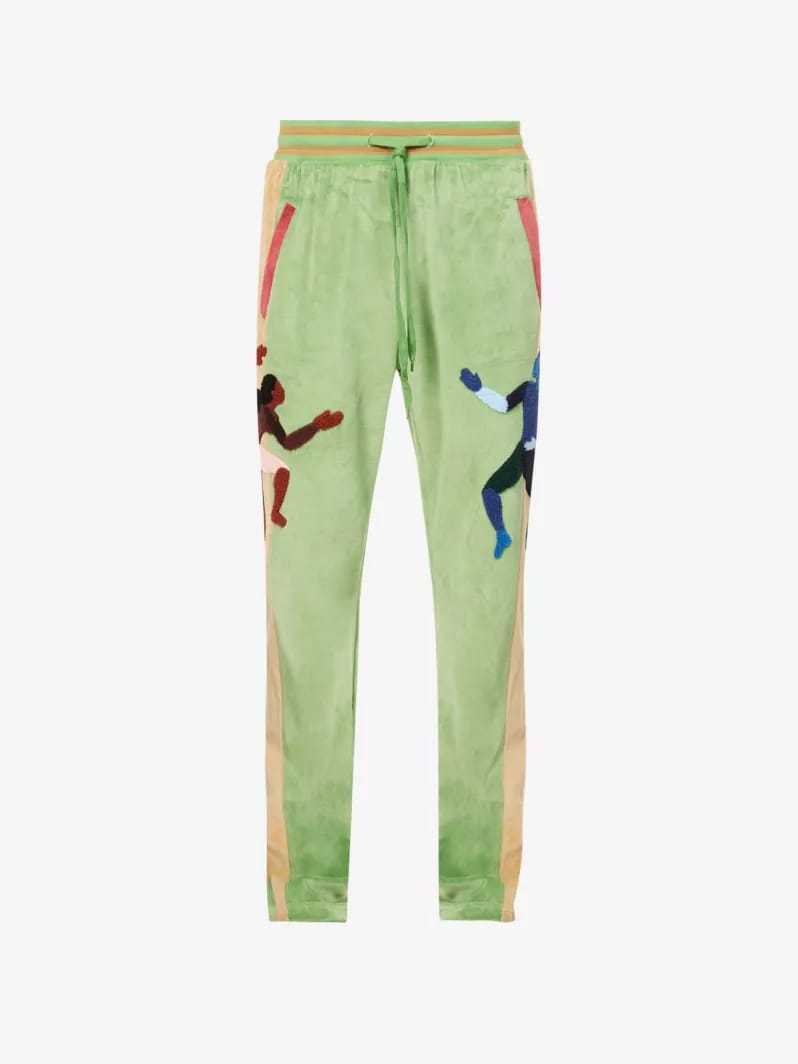 KidSuper Green velvet tracks