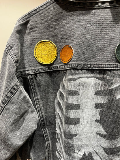 Upcycled Patchwork Denim jacket