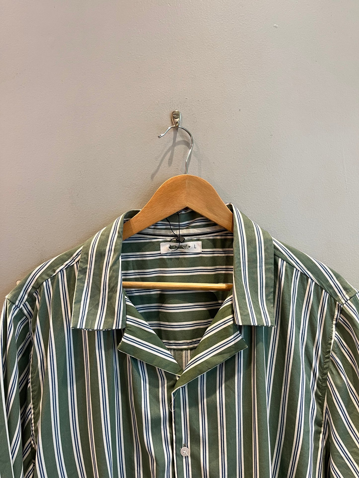 Green shirt