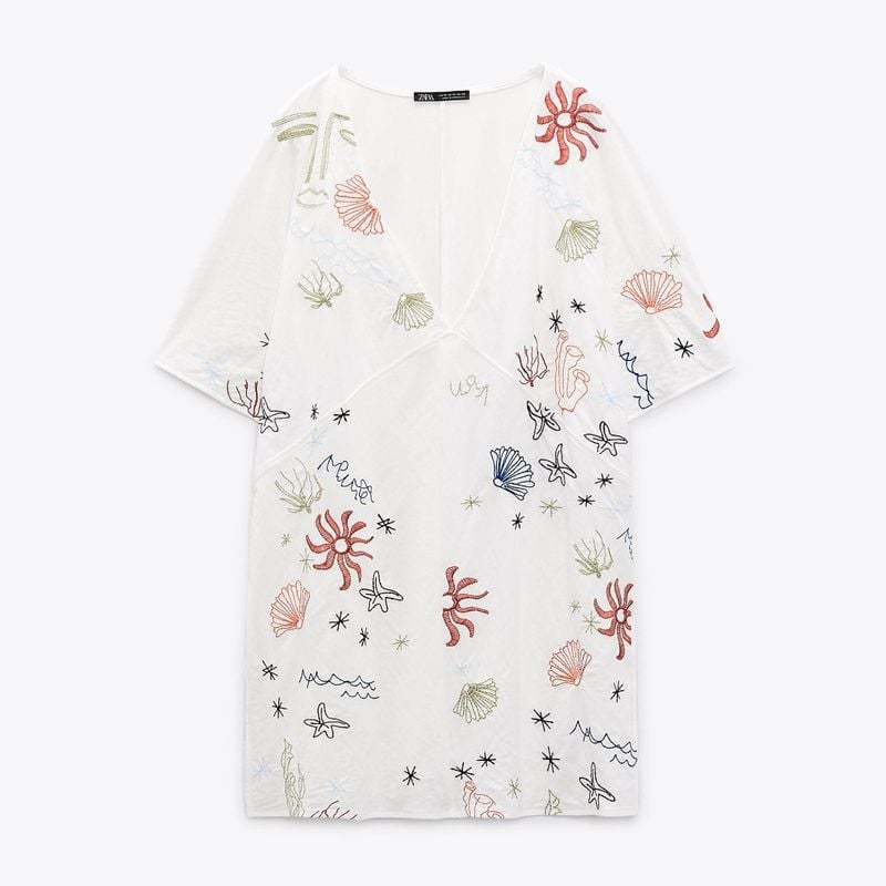ZARA Embroidered Tunic