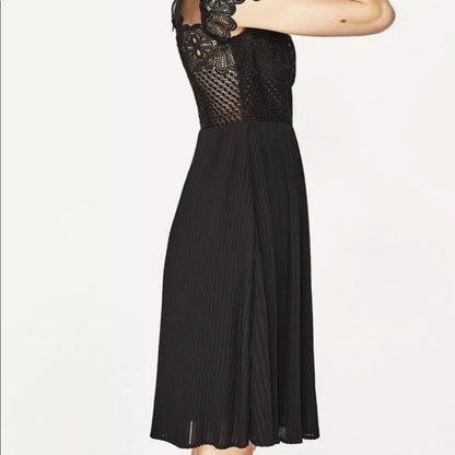 Zara Black lace Dress