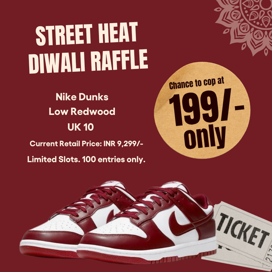 STREET HEAT - NIKE DUNKS RAFFLE TICKETS ! 👟