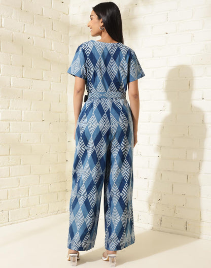 Fabindia Cotton Printed Jumpsuit