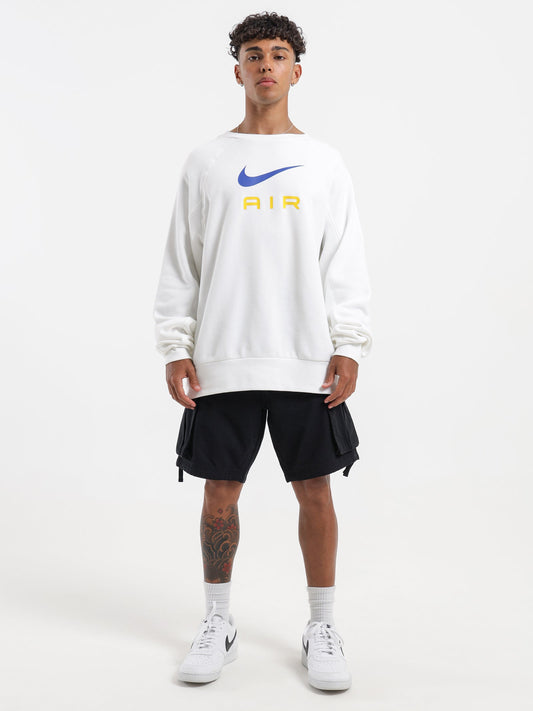 Nike Air White Sweatshirt