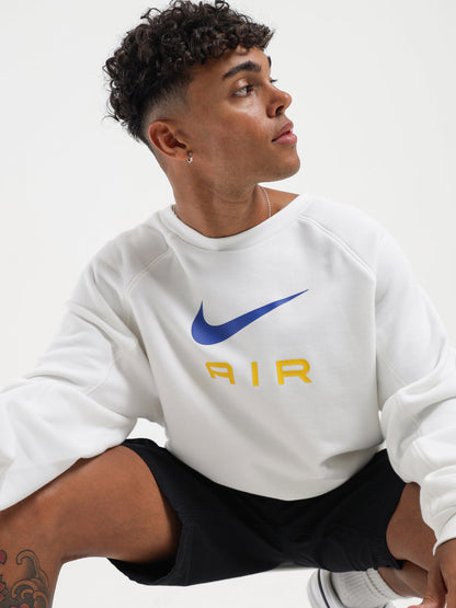 Nike Air White Sweatshirt