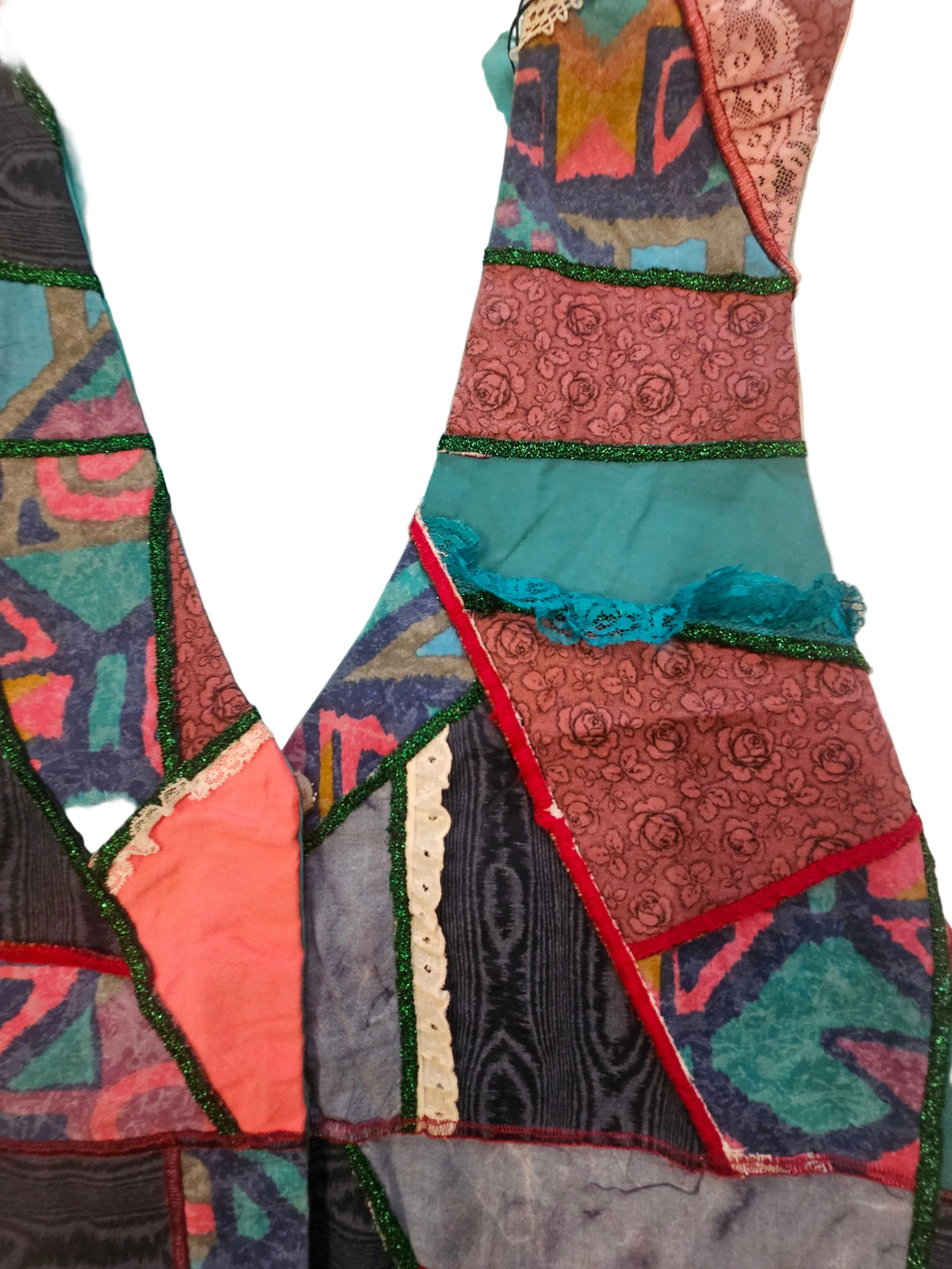 Bohemian Vintage Patchwork Vest