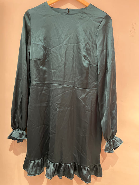 Flounce London Green Dress