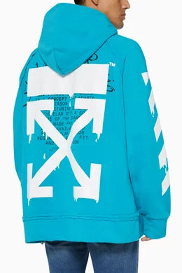 Off-White c/o Virgol Abloh Dripping Arrow Hoodie