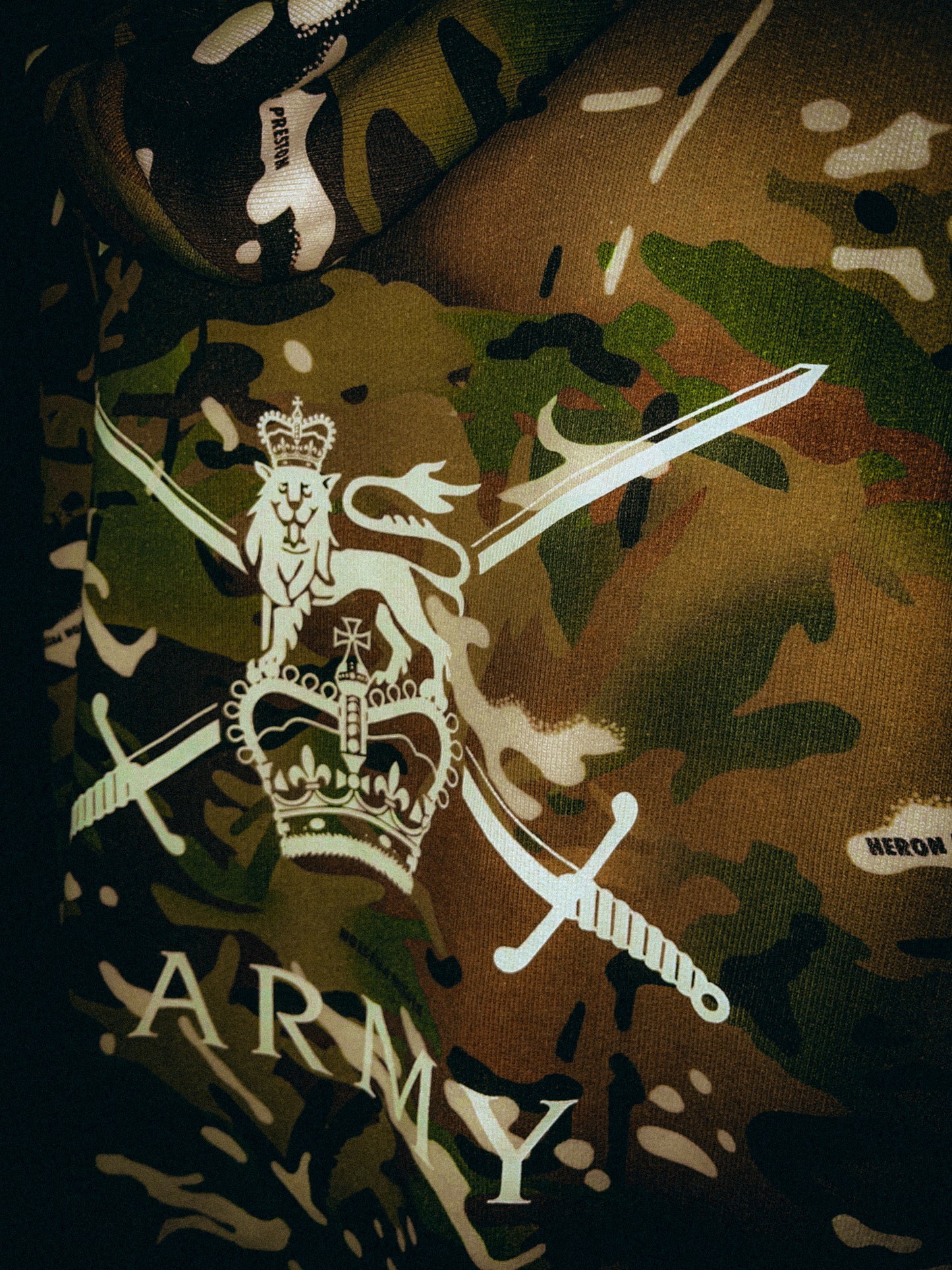 Heron Preston Ministry of Defence Camouflage Hoodie