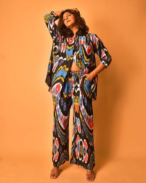 Why So Blue Co-ord Set