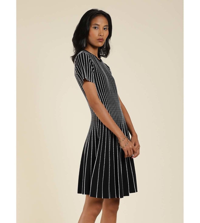 Label Ritu Kumar Black and White dress
