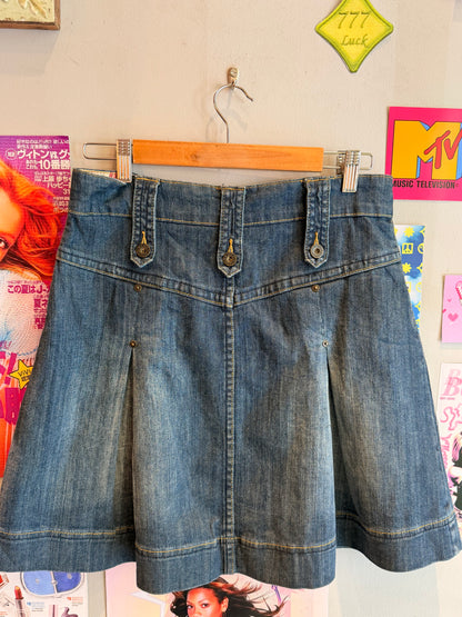 Y2K Box Pleated