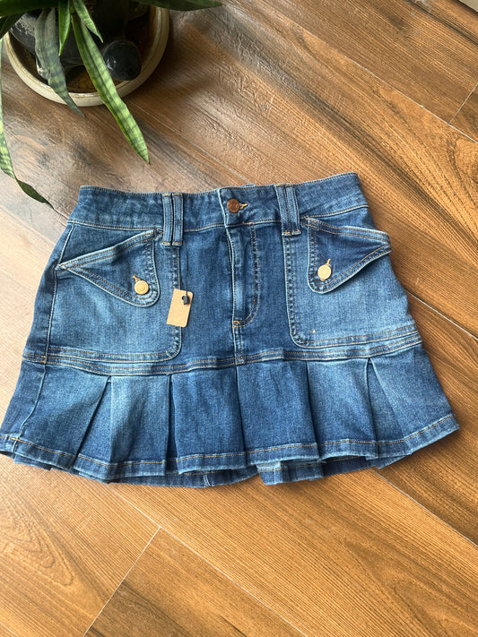 Box Pleat Skirt