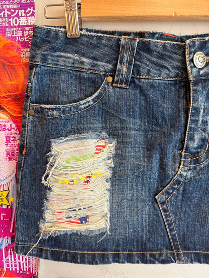 Denim y2k Skirt