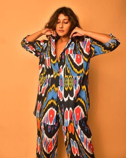 Why So Blue Co-ord Set