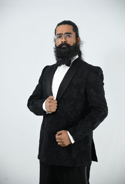 Manish Malhotra Black 3 Piece Suit (Chunky Pandey)