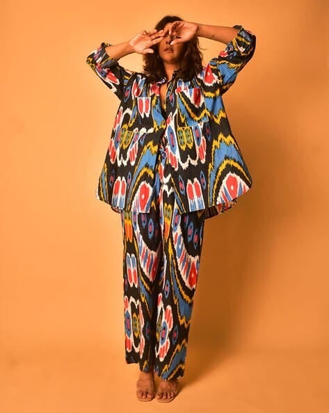 Why So Blue Co-ord Set