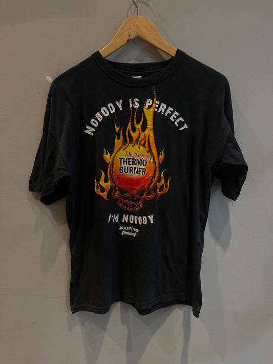 Nobody Is Perfect Black Tee