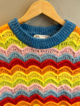Load image into Gallery viewer, Zara Rainbow Sweater Vest
