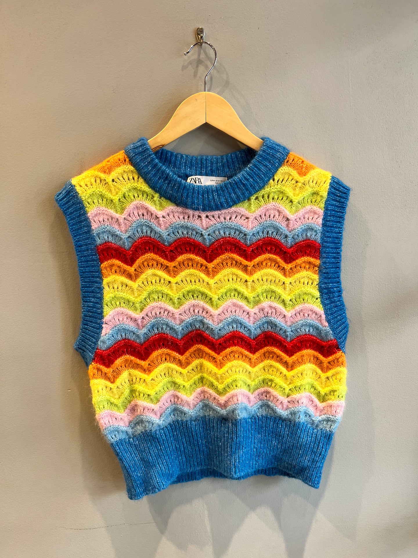 Zara Rainbow Sweater Vest