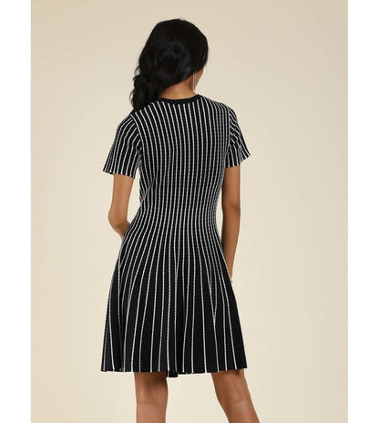 Label Ritu Kumar Black and White dress