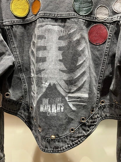 Upcycled Patchwork Denim jacket
