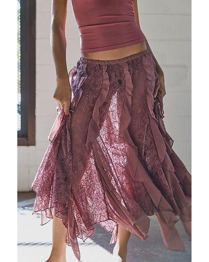 Intimately By Free People Candy Calling Maxi skirt