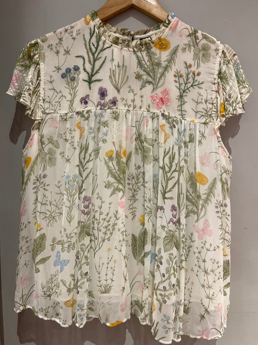 Pankaj and Nidhi Floral Set of 2