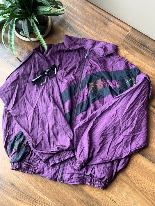 Purple Bomber Jacket