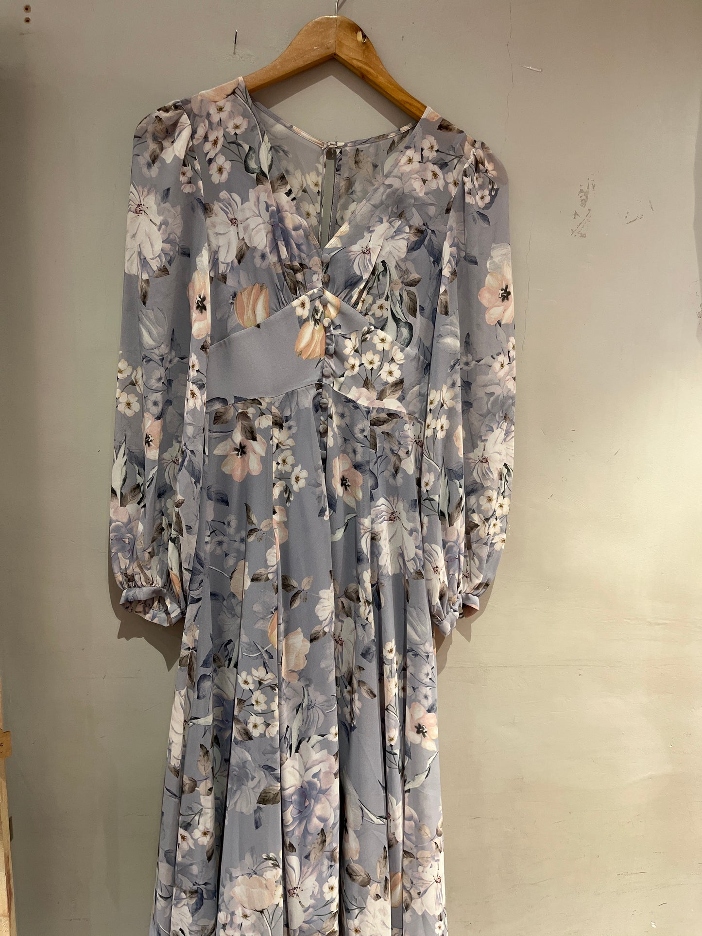 Forever New Blue Floral Dress