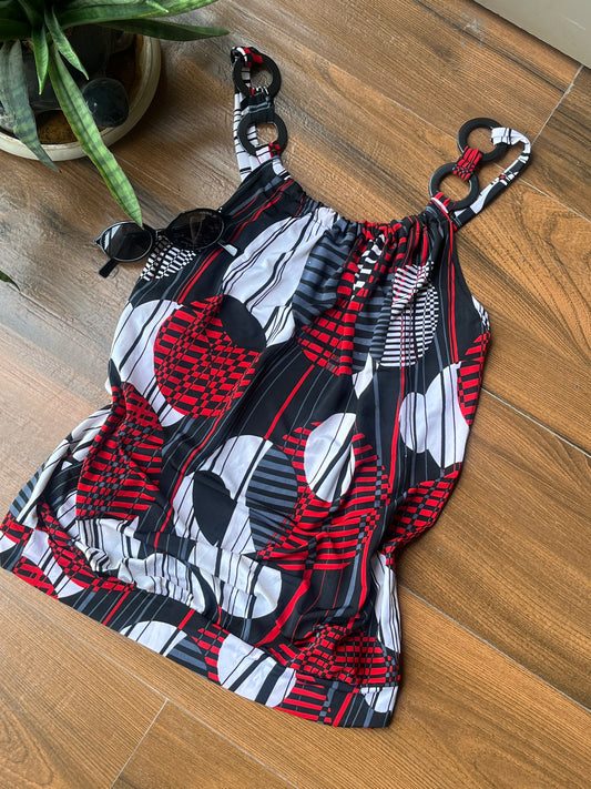 Bold Print Tank