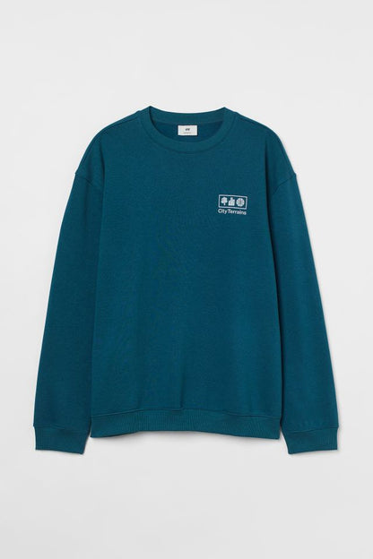 H&M Blue Sweatshirt