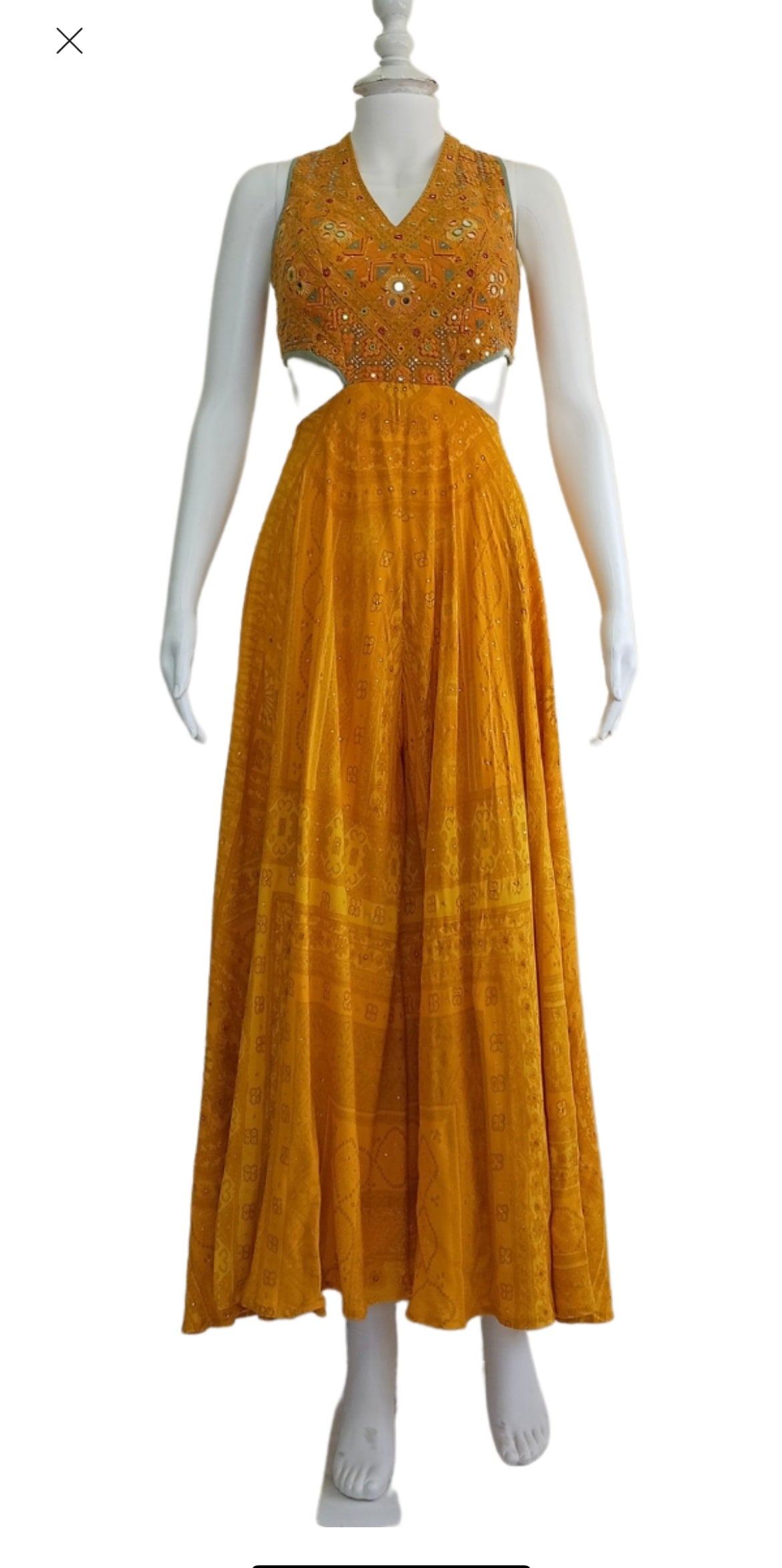 Ritu Kumar Yellow Jumpsuit